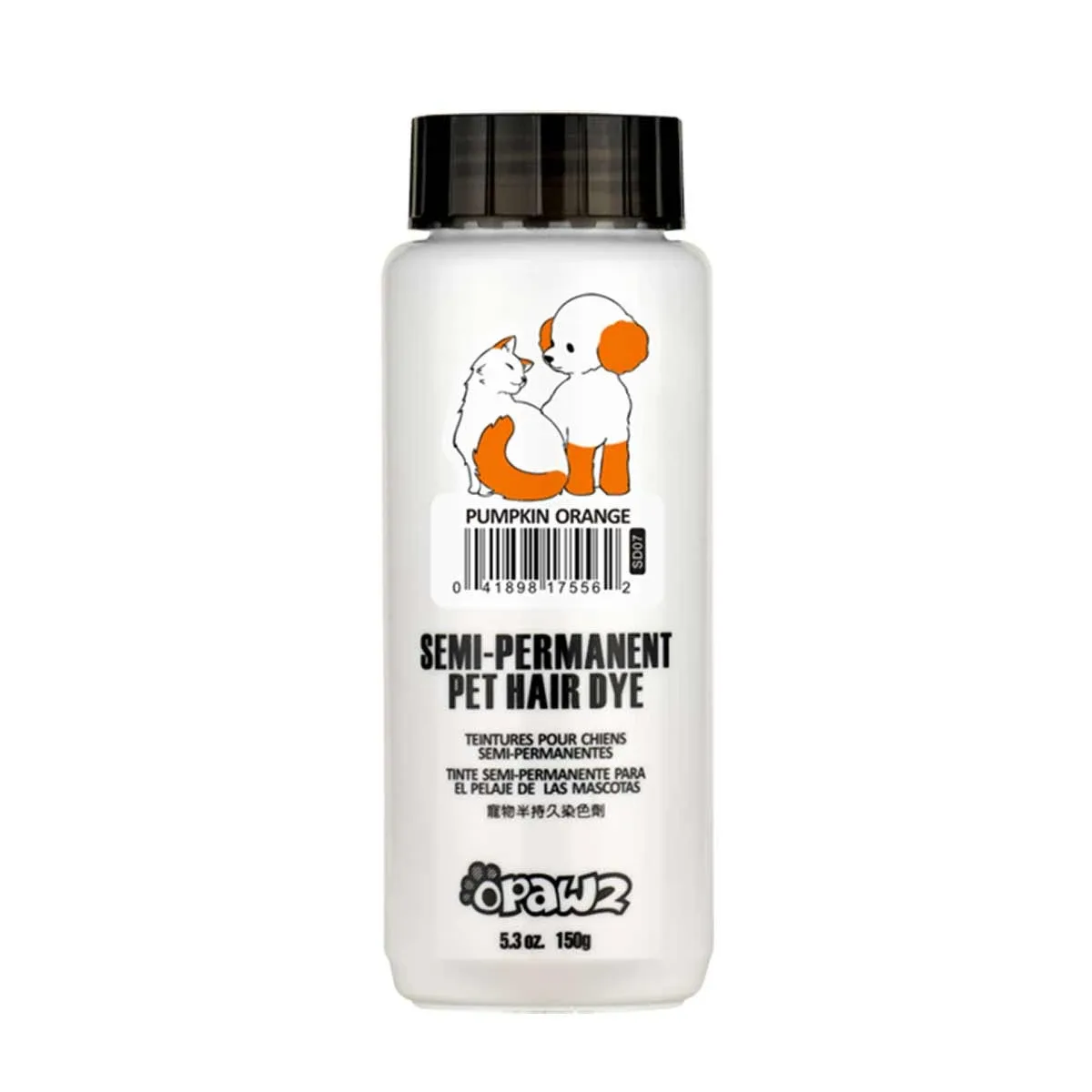 OPAWZ Semi-Permanent Dye, Pumpkin Orange