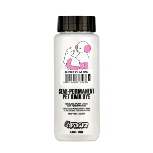 Opawz Semi-Permanent Pet Hair 5.3oz Bble Gum Pink