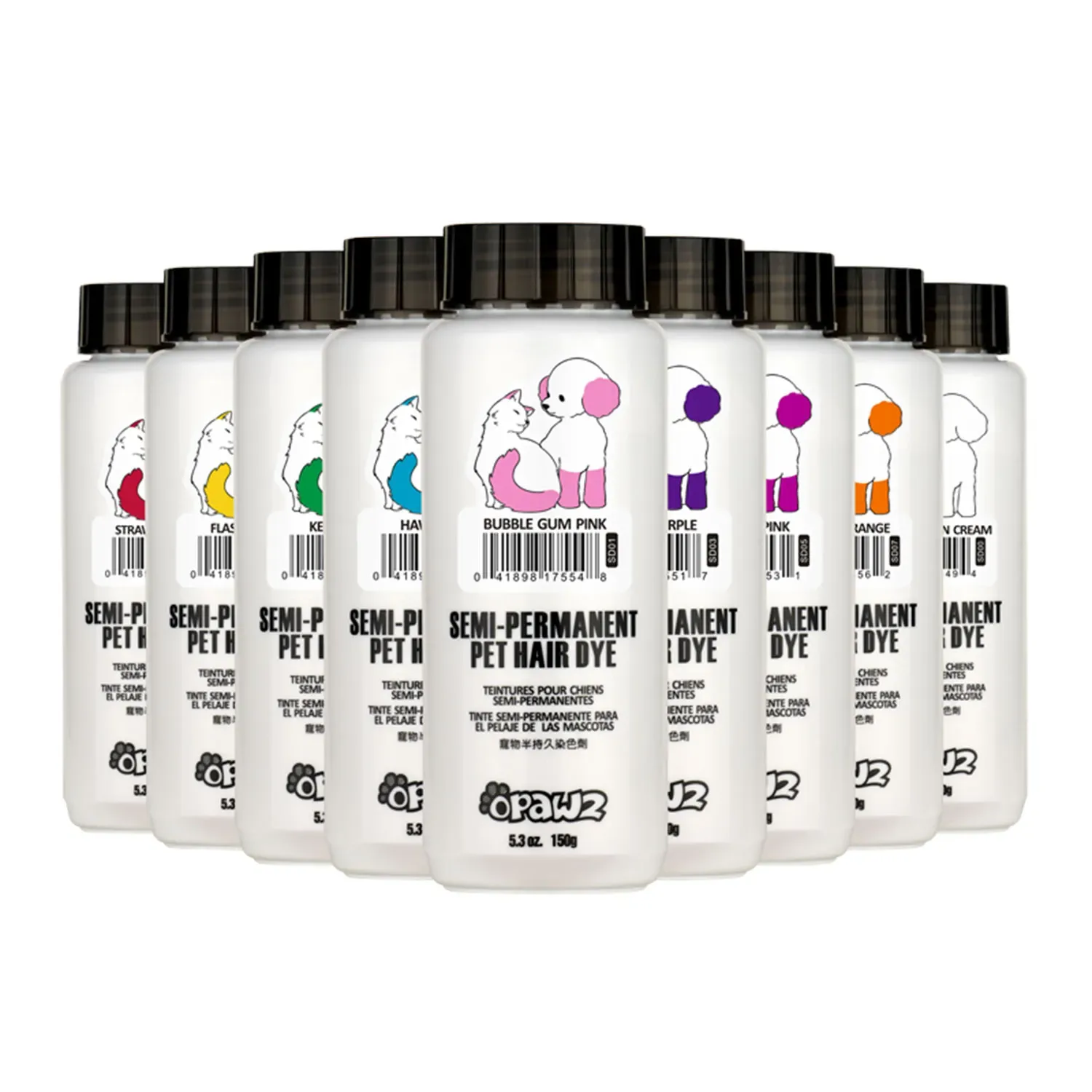 OPAWZ Semi-Permanent Pet Hair Dyes