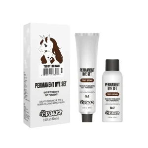 Opawz Teddy Brown Permanent Hair Dye + Developer