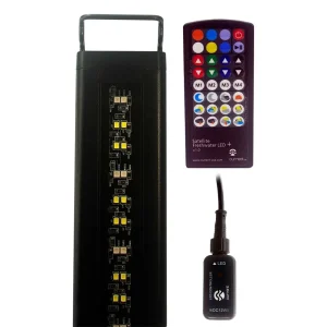 (OPEN BOX) 24" - 36" Satellite Color RGBW Aquarium LED Strip Light w/Controller (4511) - Current USA