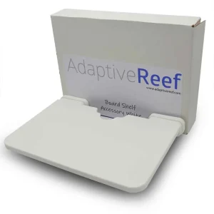 (OPEN BOX) White Aquarium Controller Accessory Shelf - Adaptive Reef