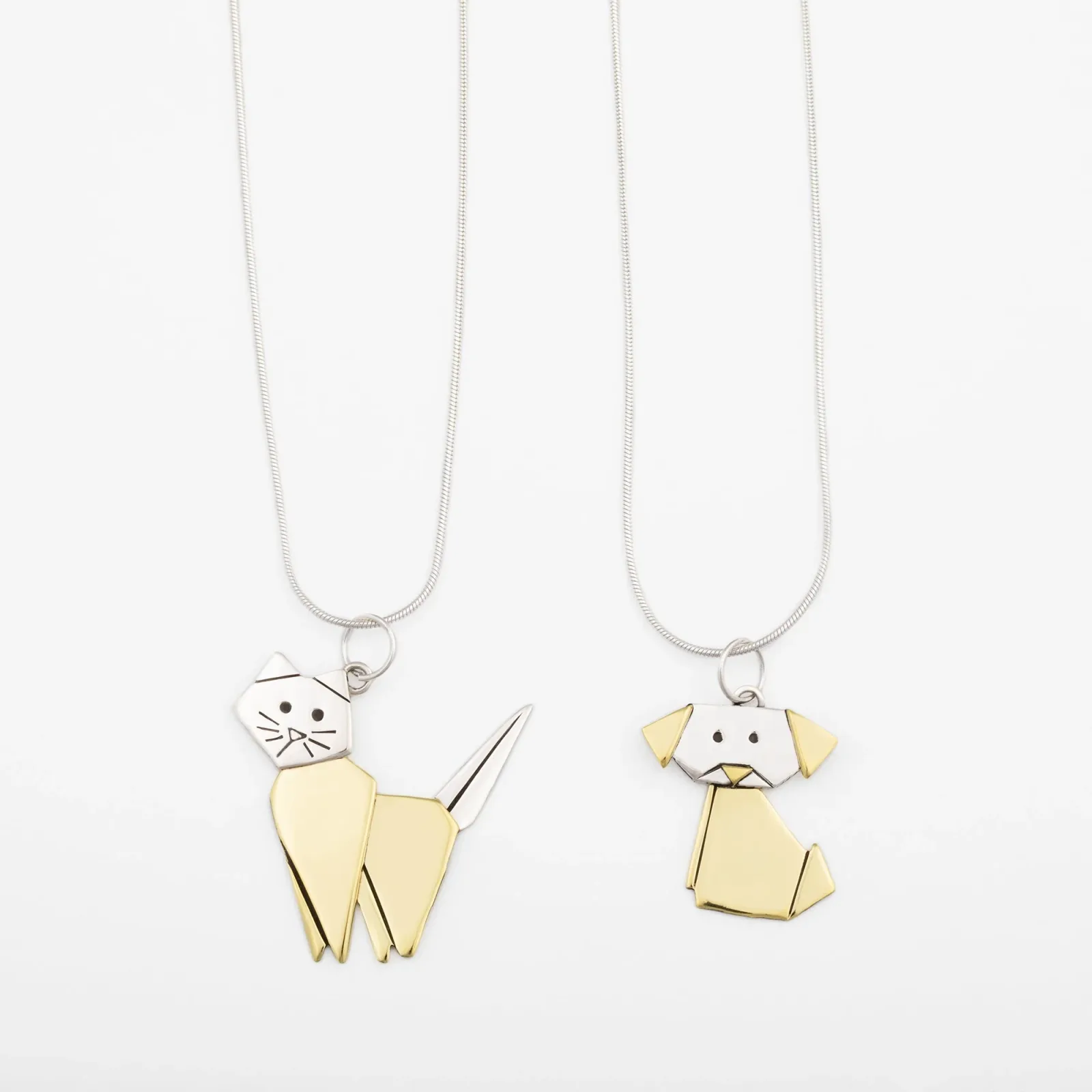 Origami Pet Necklace