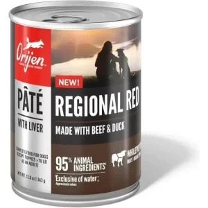 ORIJEN Adult High-Protein Regional Red Pate with Liver Wet Dog Food 12ea/12.8 oz