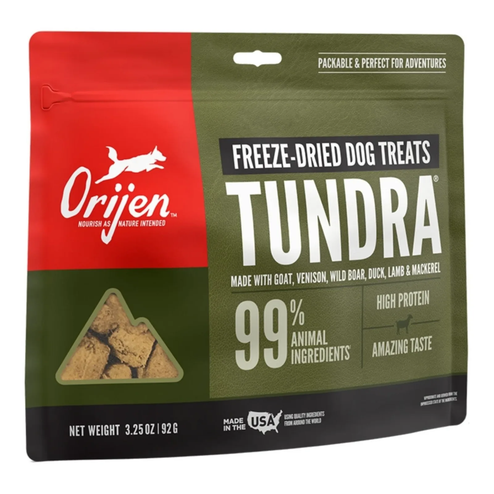 Orijen Dog Freeze-Dried Tundra Dog Treat, 3.25 oz