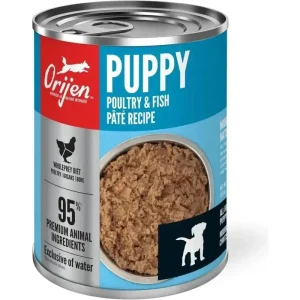 ORIJEN Puppy Recipe Poultry & Fish Pate Grain-Free Wet Dog Food