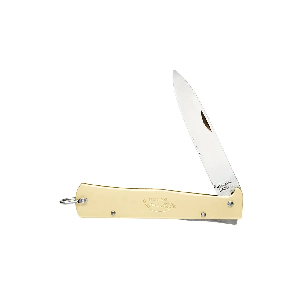 Otter-Messer Mercator Brass Lockback