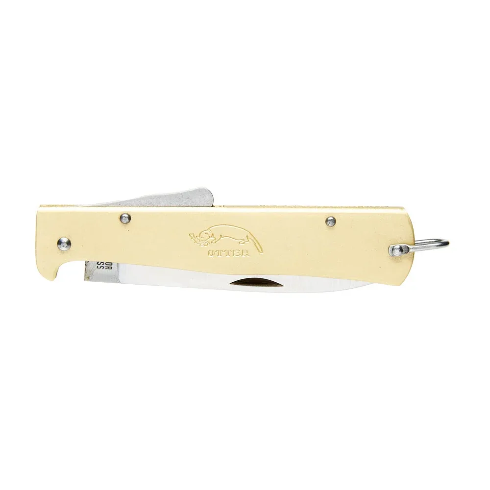 Otter-Messer Mercator Brass Lockback - Image 2