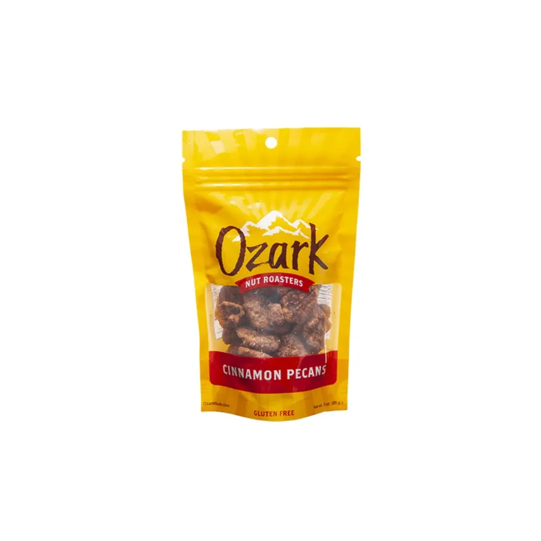 Ozark Nut Roasters Cinnamon Pecans 3oz