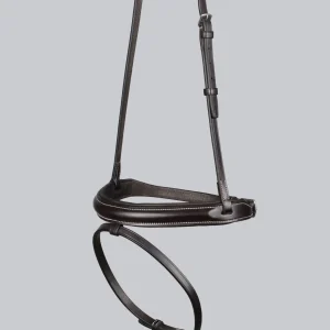Padded Noseband for Pro Elevator Bridle Dark Havana