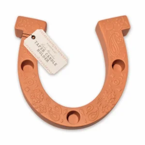 Paddywax Horseshoe Taper Candle Holder