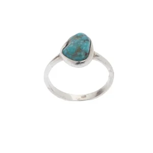 Paige Wallace Small Nugget Turquoise Ring