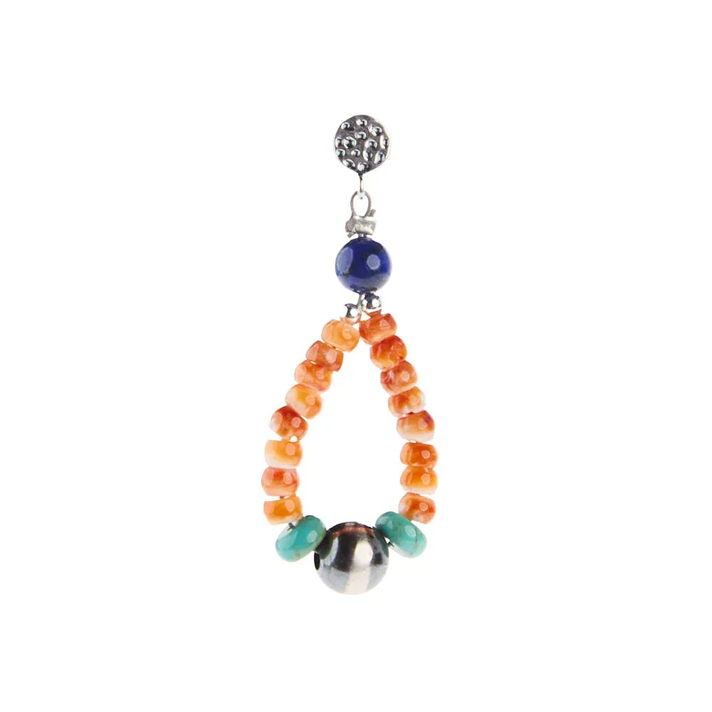 Paige Wallace Spiney Loop Mix Earrings - Image 2