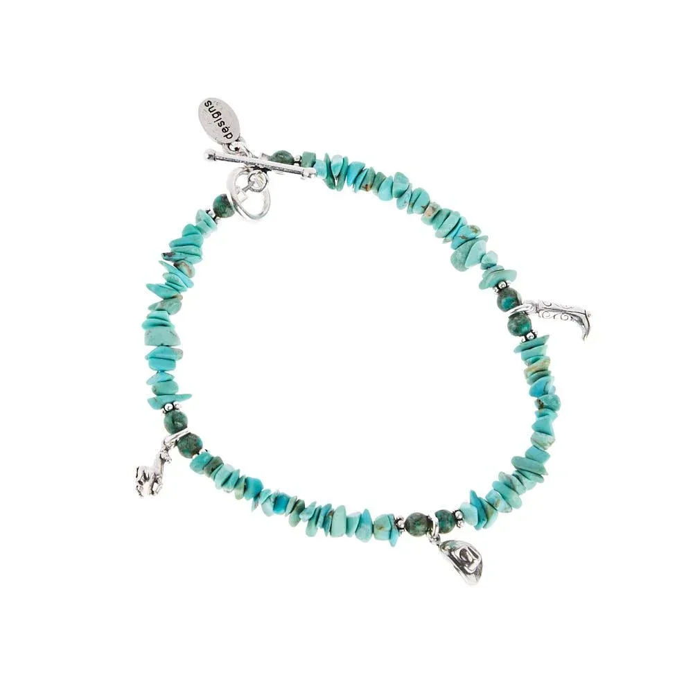 Paige Wallace Tiny Charm Bracelet