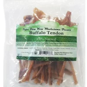 Papa Bow Wow Buffalo Tendon Dog Treats