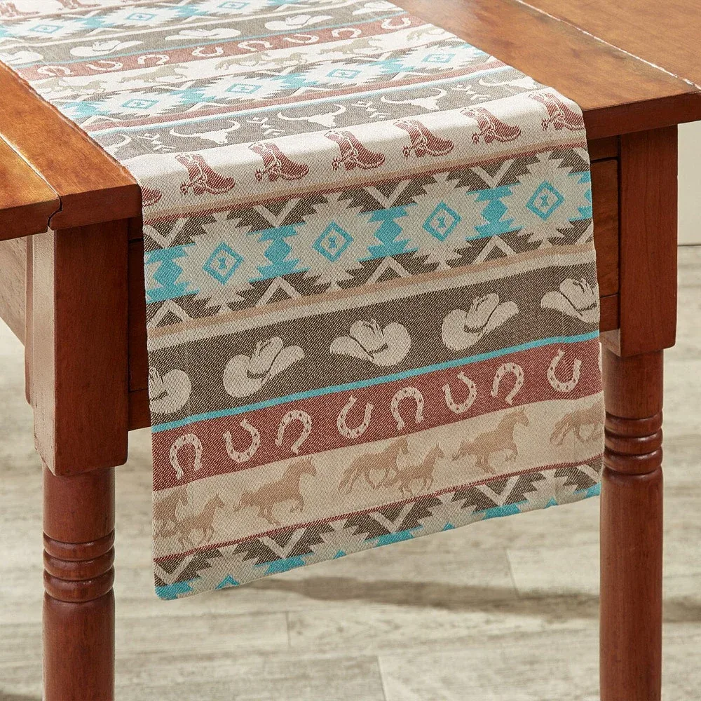 Park Designs Ranch Jacquard Table Runner - Image 2
