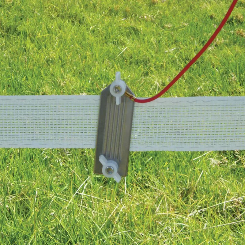 Patriot Fencing Wide Tape to Energizer Connector 1/pk