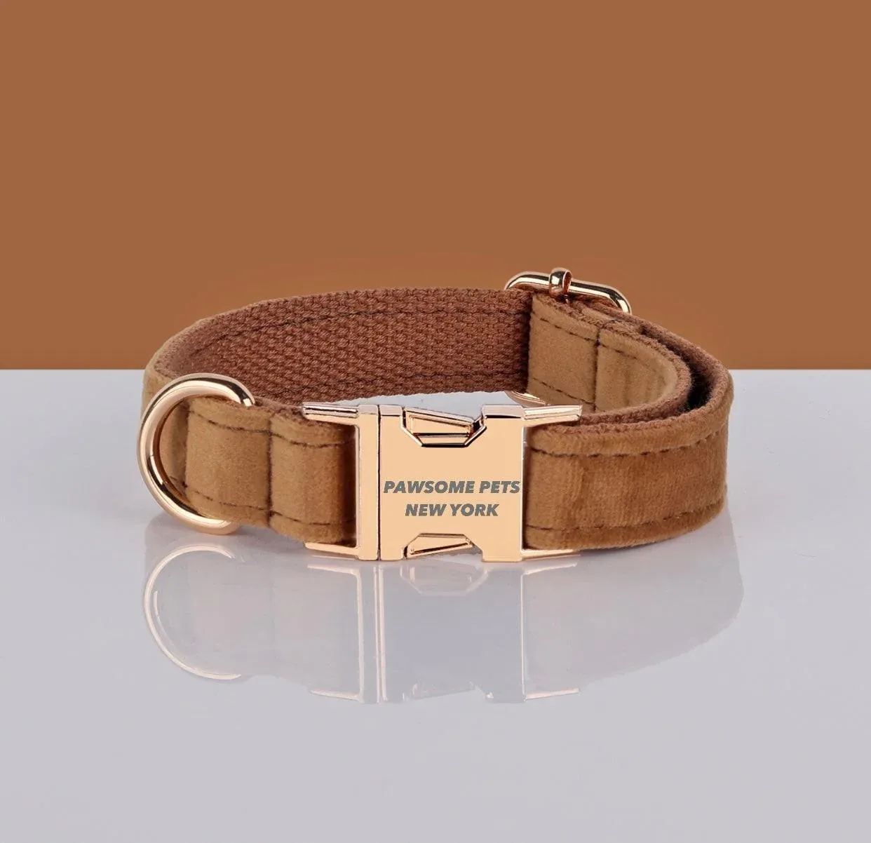 Pawsome Pets Adjustable Nylon Dog Collar #1 - Quick-Release Buckle for Secure Fit