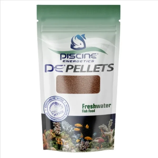 PE Mysis Pellets 8 oz / 226g (3 mm) - Freshwater Fish Food - Piscine Energetics