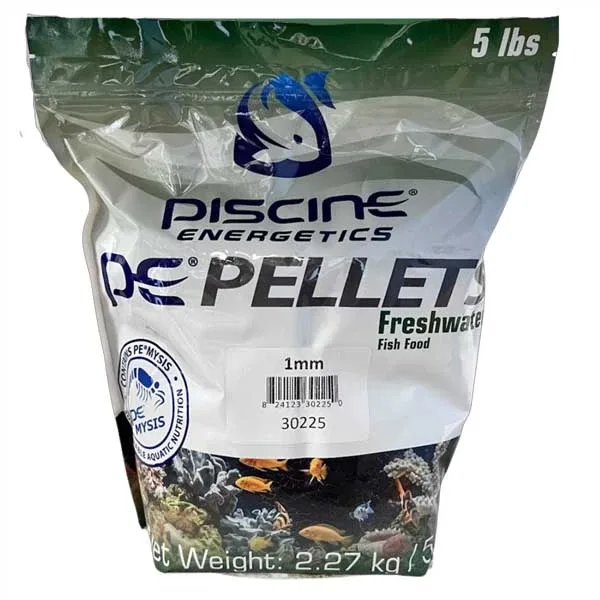 PE Mysis Pellets Freshwater 5 lb Pouch (1mm) - PE Mysis