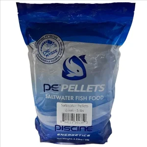 PE Mysis Pellets Saltwater 5 lb Pouch (2mm) - PE Mysis