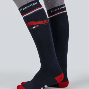 PE Sports Highlight Riding Socks (1 Pair) Navy