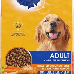 Pedigree Adult Complete Nutrition Roasted Chicken Rice and Vegetables Dry Dog Food - 44 lb Bag