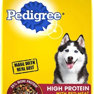 Pedigree Adult High Protein Red Meat Beef and Lamb Dry Dog Food - 3.5 lb Bag