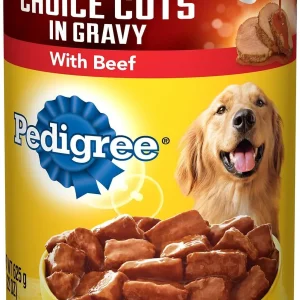 Pedigree Choice Cuts with Beef Canned Dog Food - 22 oz - Case of 12
