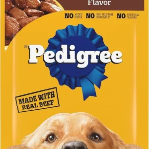 Pedigree Pouch Filet Mignon CIG Wet Dog Food - 3.5 oz - Case of 16