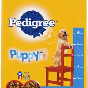 Pedigree Puppy Growth and Protection Complete Steak and Vegetables Dry Dog Food - 3.5 lb Bag