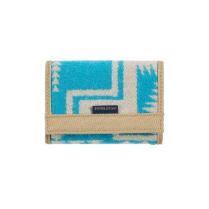 Pendleton Woolen Mills Inc. Harding Turquoise Trifold Wallet