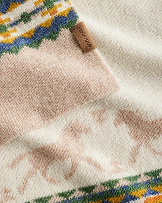 Pendleton Woolen Mills Inc. Horse Lambswool Scarf - Image 2