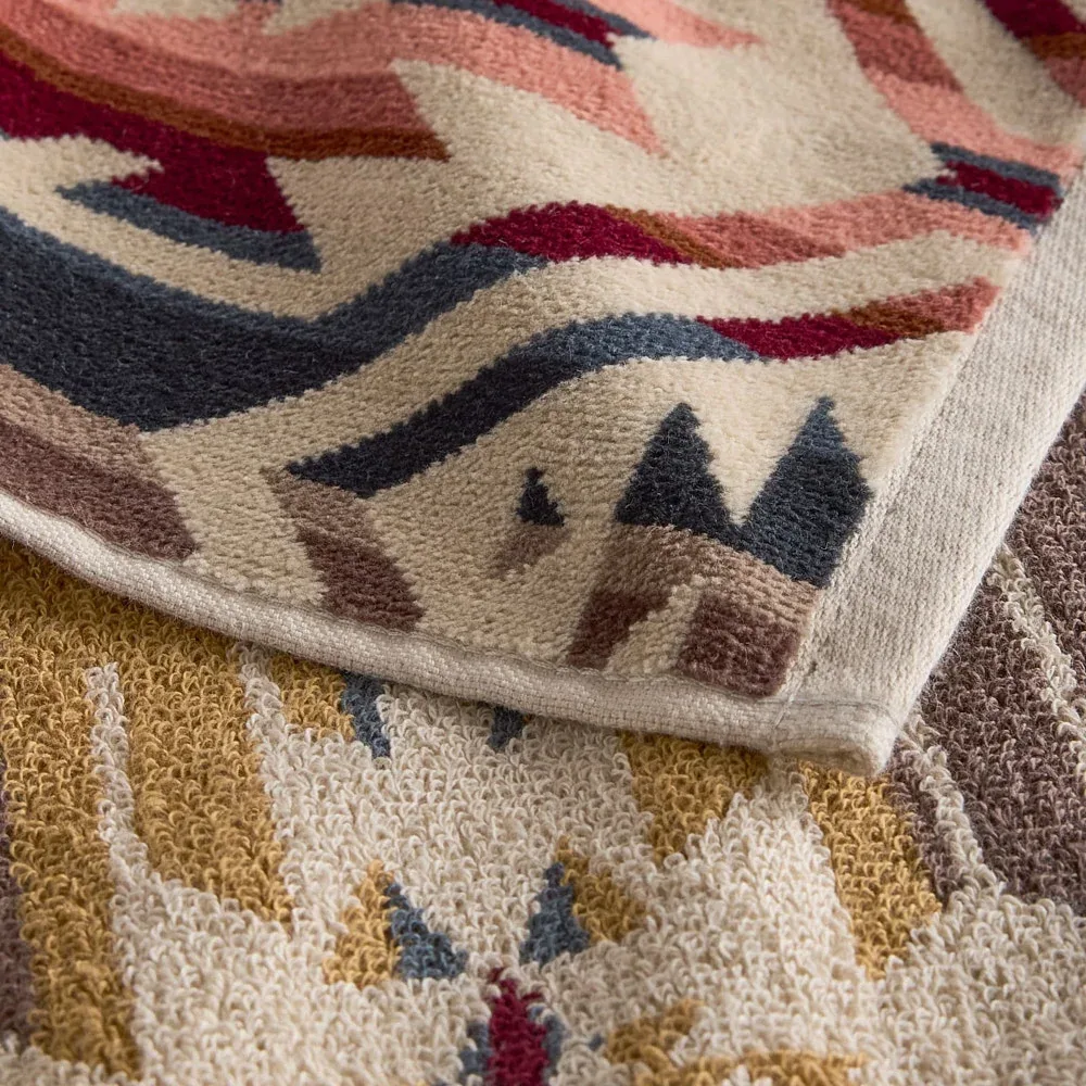 Pendleton Woolen Mills Inc. White Sands Tan 3 Piece Towel Set - Image 2