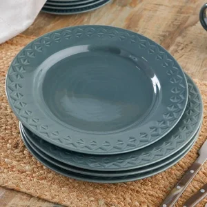 Pendleton Woolen Mills Inc. Woven Balsam Dinner Plate Set of 4