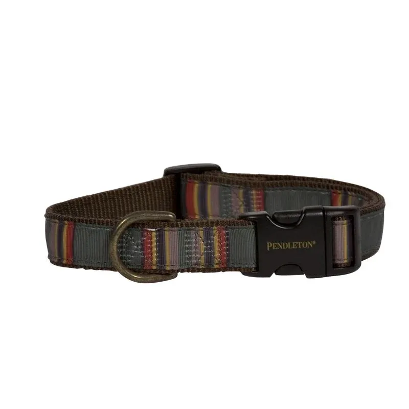 Pendleton Yakima Hiker Green Dog Collar