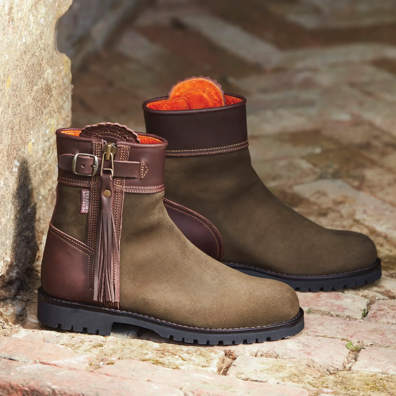 Penelope Chilvers Ladies’ Inclement Cropped Tassel Boots - Image 2