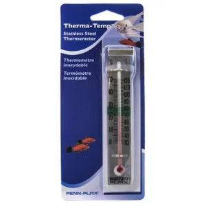 Penn-Plax Thermometer Stainless Steel