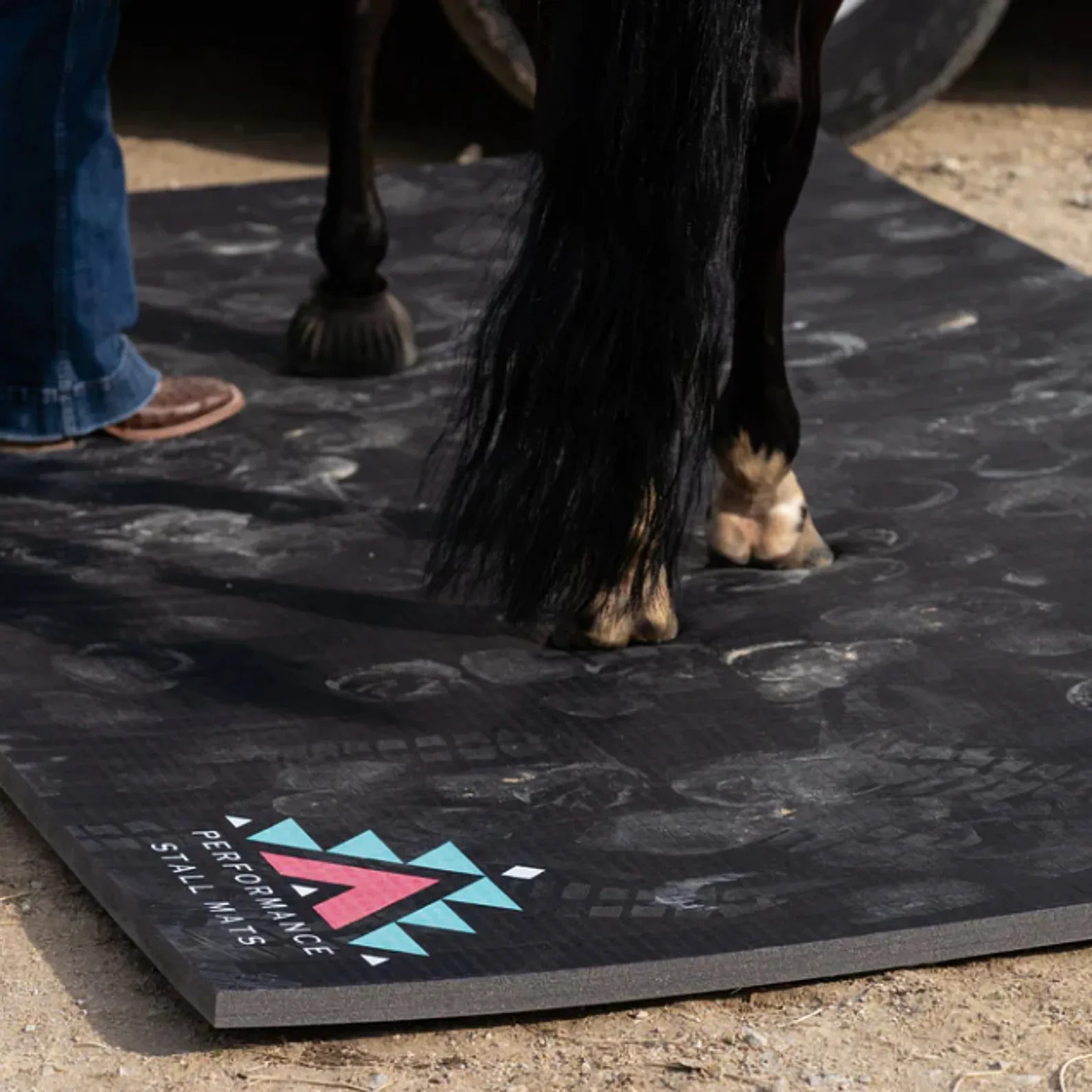 Performance Stall Mats 5x10 Black Stall Mat - Image 2