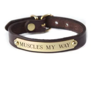 Personalized Leather Bracelet