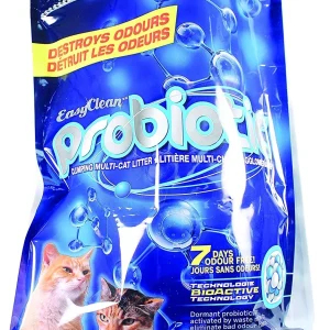 Pestell Probiotic Easy Clean Scoopable Cat Litter - 11 lb Bag - 4 Count