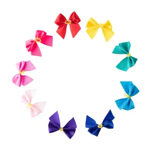 Pet Expressions Bows, 5/8 inch, Assorted 100 Pack