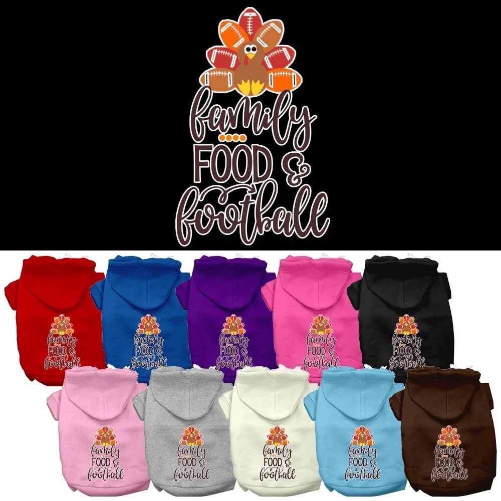 Pet Hoodie "Family, Food, & Football" - Image 2