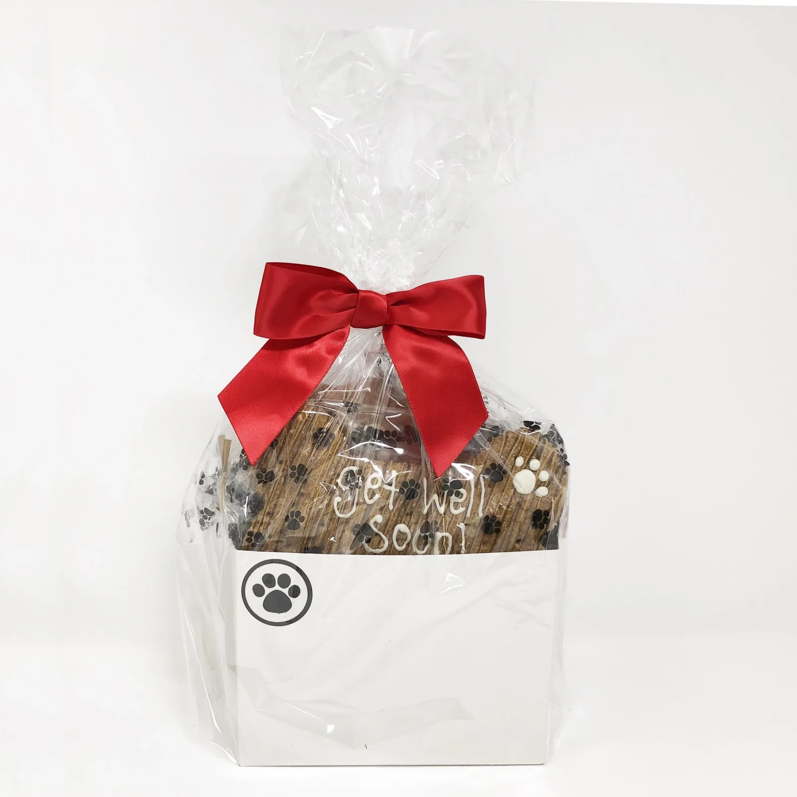 Pet Life 4 Piece 'Get Well Soon' Dog Biscuits and Treats Gift Set - Image 2
