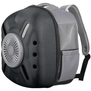 Pet Life ® 'Armor-Vent' External USB Powered Backpack with Built-in Cooling Fan