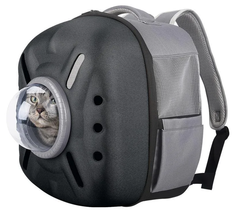 Pet Life ® 'Armor-Vent' External USB Powered Backpack with Built-in Cooling Fan - Image 2