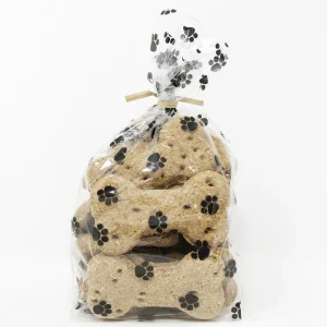 Pet Life Beefy Bone Shaped Whole Wheat Oat Dog Biscuits
