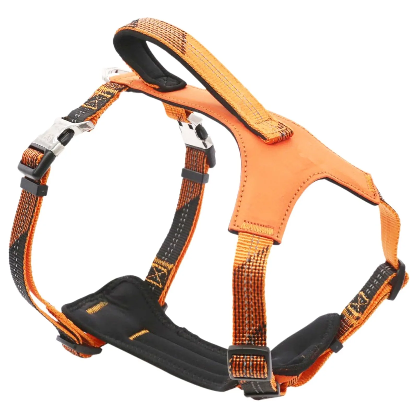 Pet Life ® 'Geo-prene' 2-in-1 Shock Absorbing Neoprene Padded Reflective Dog Leash and Harness - Image 2
