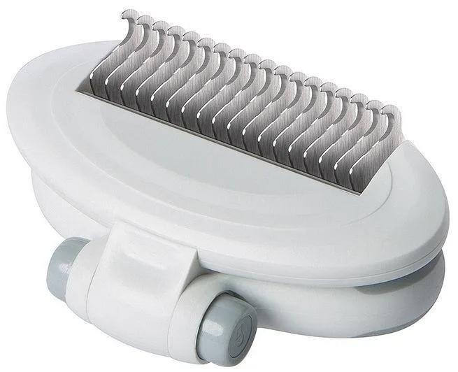Pet Life ® 'Gyrater' Swivel Travel Grooming Dematting Pet Comb