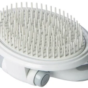 Pet Life ® 'Gyrater' Swivel Travel Soft Grooming Pet Pin Brush